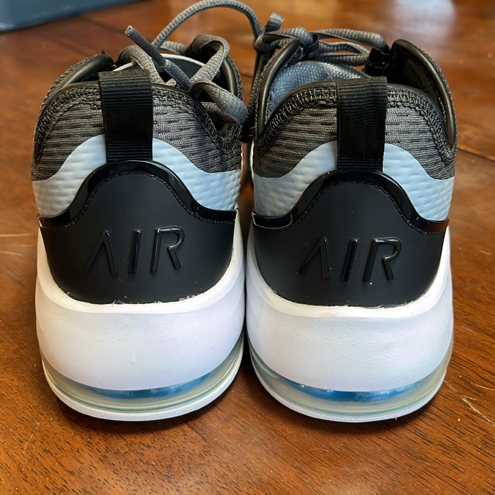 Nike Air Max Gray and Blue Athletic Shoe - Picture 7 of 7